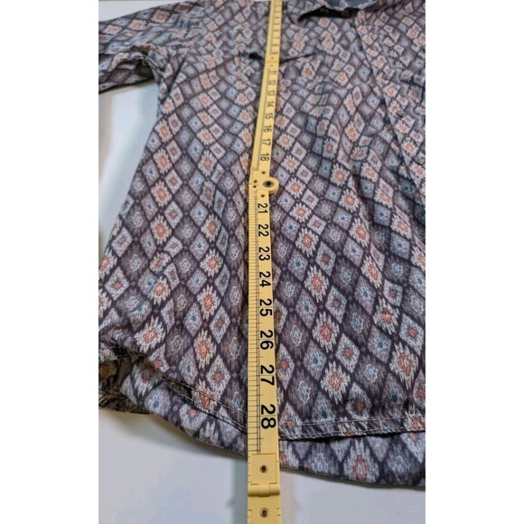 Wrangler Retro Men's Premium Indigo Snap Denim Long Sleeve Western Shirt Sz XXL - Picture 9 of 11